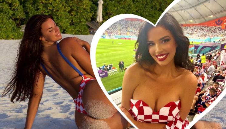 Най-горещата фенка на Хърватия със сериозно постижение