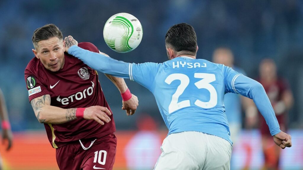 Лацио с равенство срещу Клуж и е напред в Лига на Конференциите