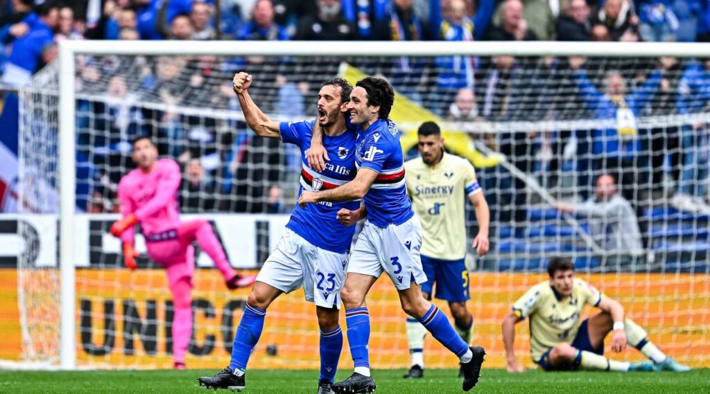 Сампдория прекъсна черна серия в първенството срещу Верона