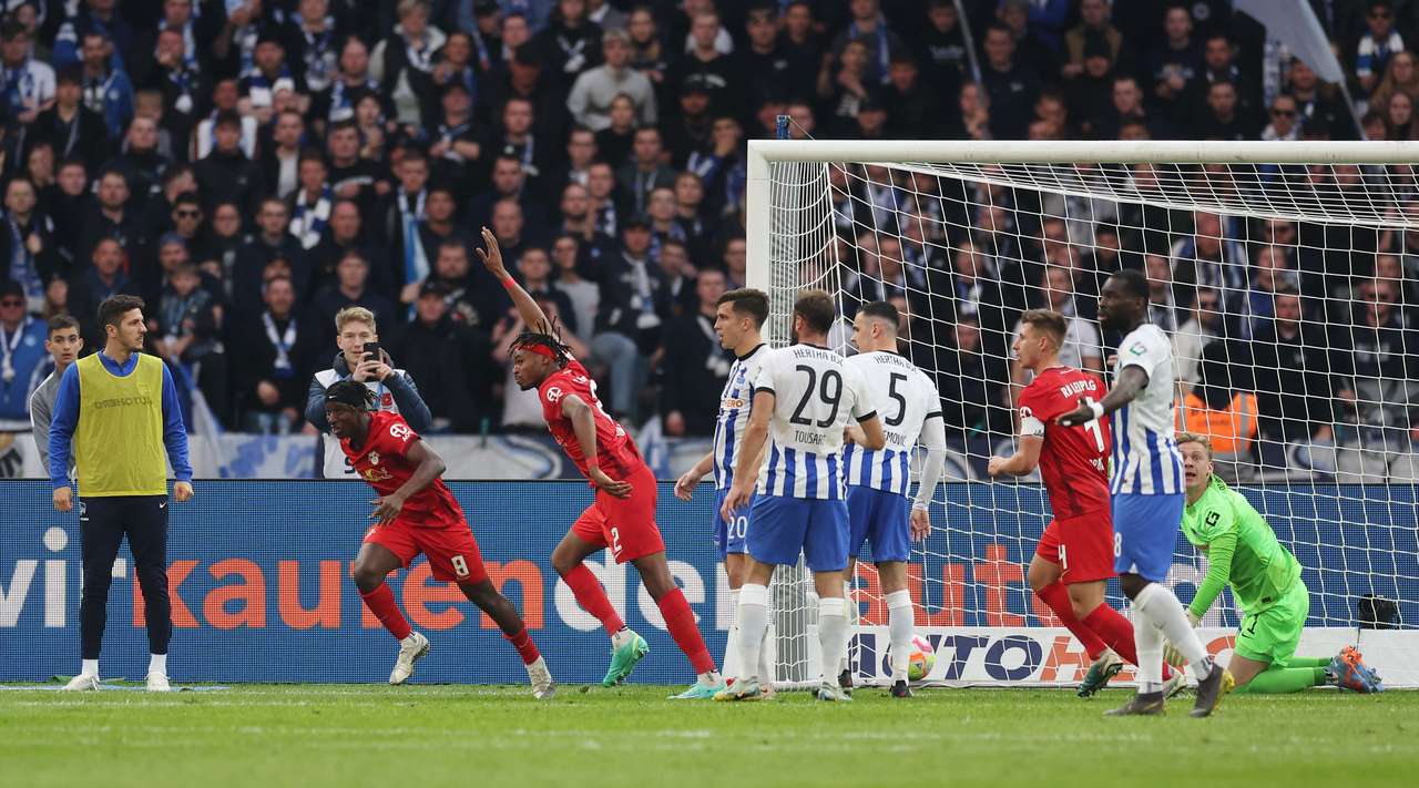 РБ Лайпциг победи Херта и се върна в Топ 4 на Бундеслигата width=