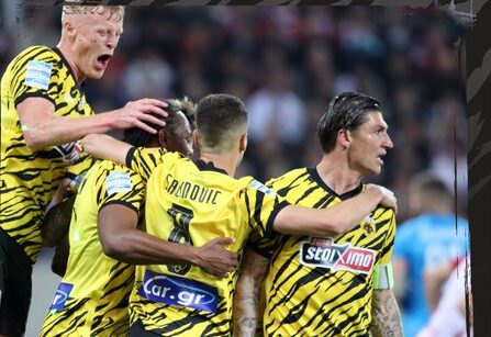 АЕК изхвърли Олимпиакос от борбата за титлата в Гърция