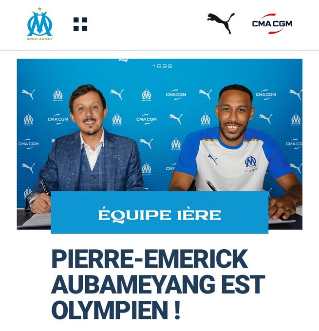 Официално: Марсилия обяви Обамеянг