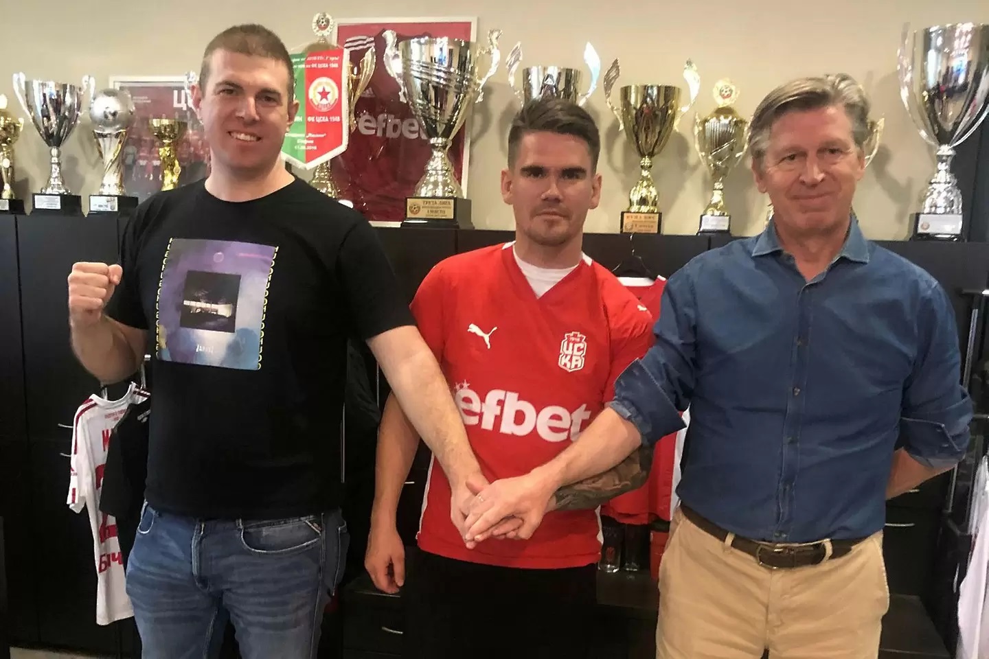 ЦСКА 1948 представи исландското страшилище за защитниците у нас width=