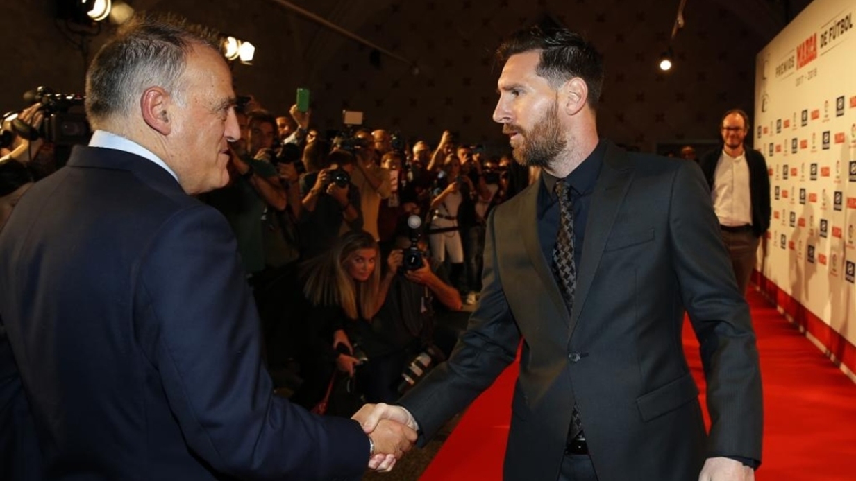 Хавиер Тебас: Краят между Меси и испанския футбол беше много тъжен