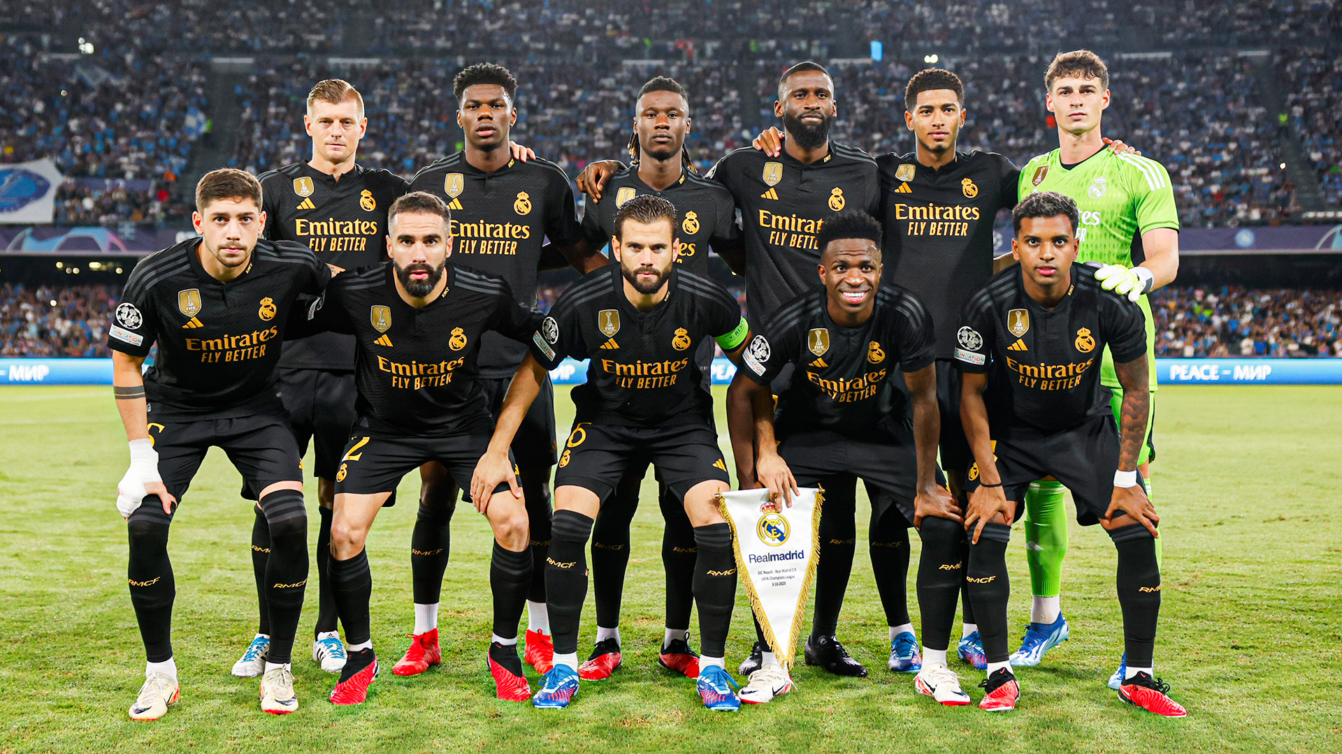 Реал Мадрид се справи с Наполи като гост в голов спектакъл width=