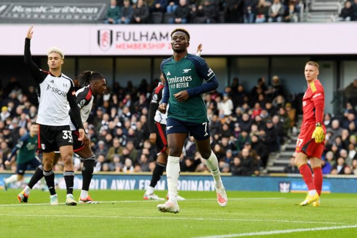 Арсенал се провали и срещу Фулъм, завърши 2023 г. на 4-то място