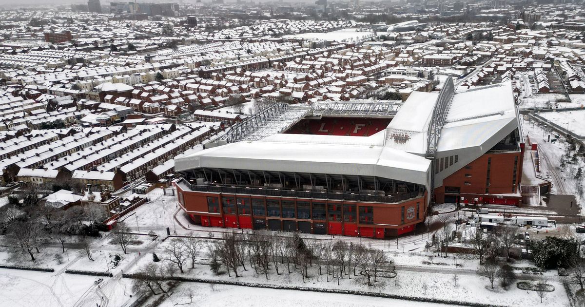 anfield snow