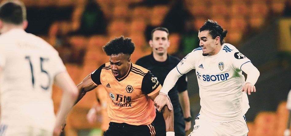 Щастлив рикошет помогна на Уулвърхемптън да пречупи Лийдс