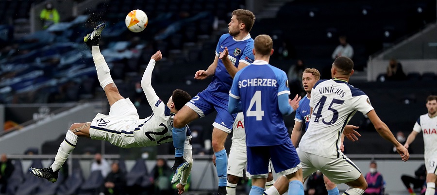 Тотнъм записа нова категорична победа над Волфсбергер в ЛЕ