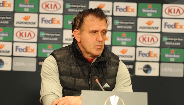 Акрапович преди мача с Клуж: Трябва да вярваме в силите си width=