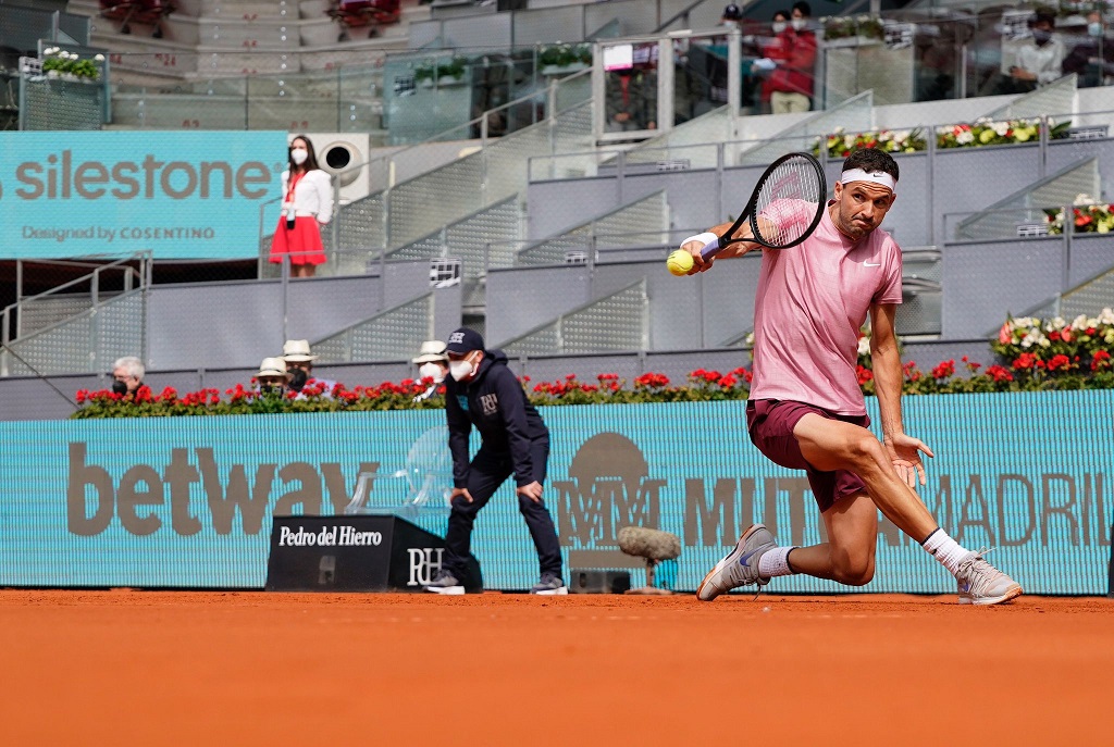 Григор загуби още на старта на турнира в Мадрид