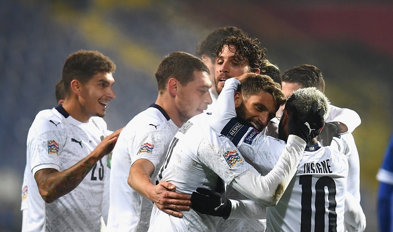 Италия финишира на първото място в своята група с победа в Босна
