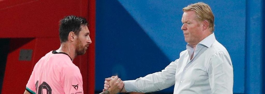 Куман не се притеснява от слуховете за трансфер на Меси в ПСЖ