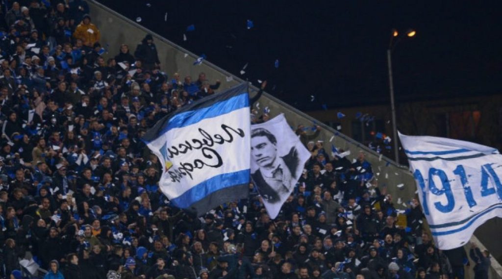 “Сини” фенове почистиха паметника на Гунди