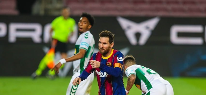 Лео Меси наниза два на Елче при класика на Барса