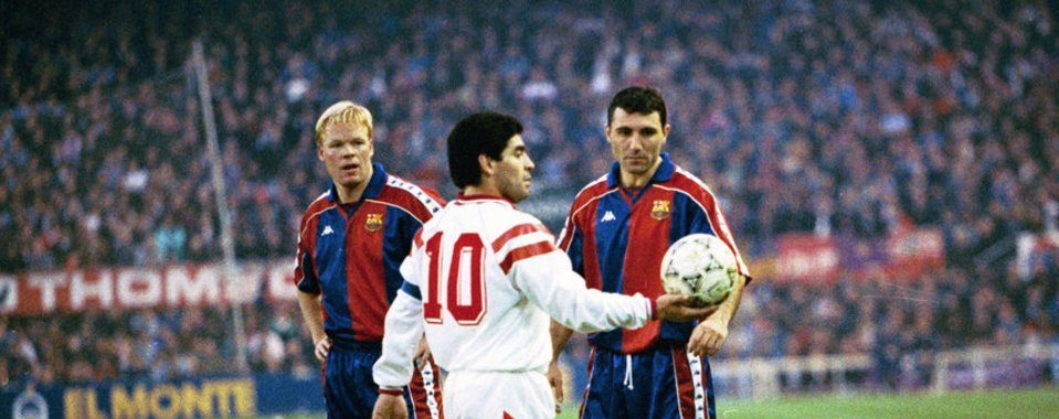 Куман е бил като хипнотизиран при среща с Дон Диего на терена