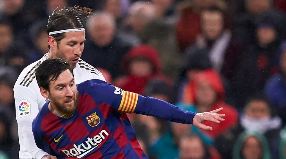 Съставите на Барса и Реал в историческото Ел Класико без публика