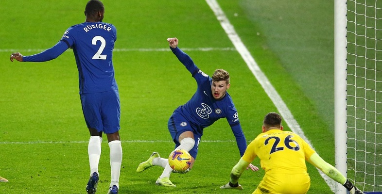 Челси влетя в Топ 4, Тимо Вернер прекъсна головата суша