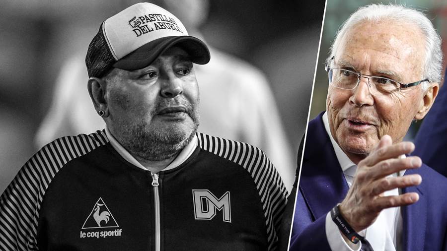 Бекенбауер: Марадона беше повече от играч, той беше артист