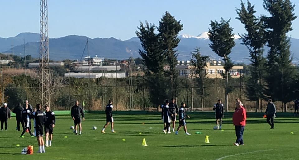 Венци Стефанов проследи тренировка на Славия в Алания