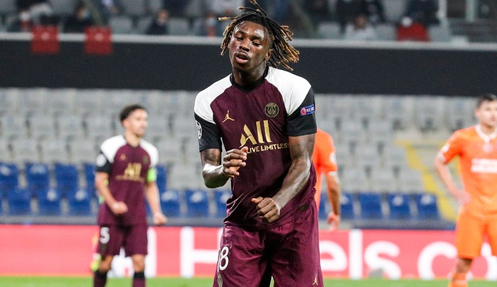 Мойс Кийн блесна с два гола при първия успех на ПСЖ в ШЛ
