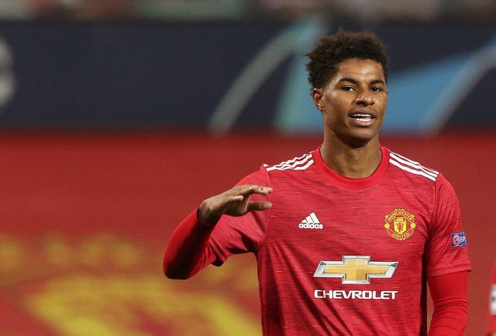 Юнайтед разгроми Лайпциг, Рашфорд избухна с хеттрик width=