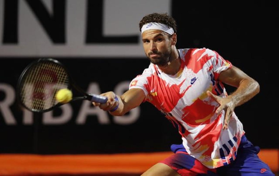 Гришо стартира днес от 11:00 часа участието си на Мастърса в Рим