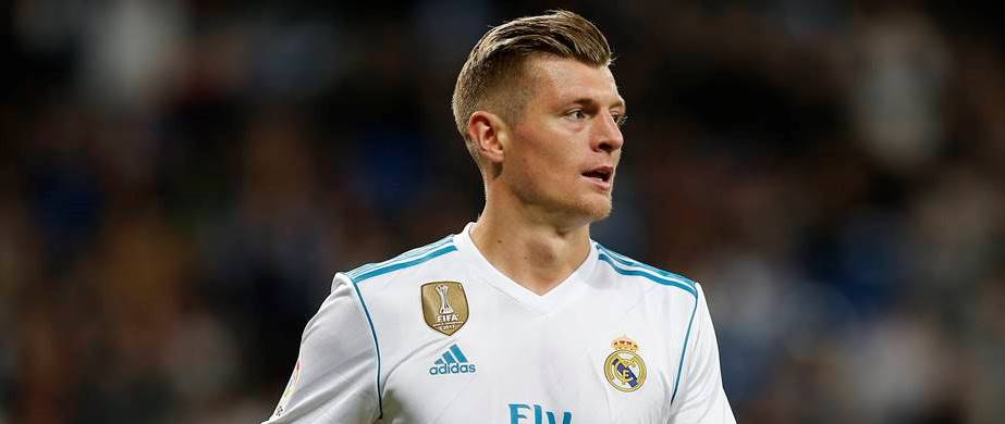 Tони Кроос доживя червен картон в кариерата си width=