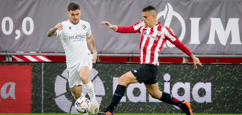 Атлетик Билбао се озори с новака Уеска, но успя да вземе 3 точки