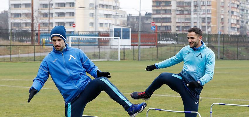 Братя Цоневи тренират здраво във фитнеса