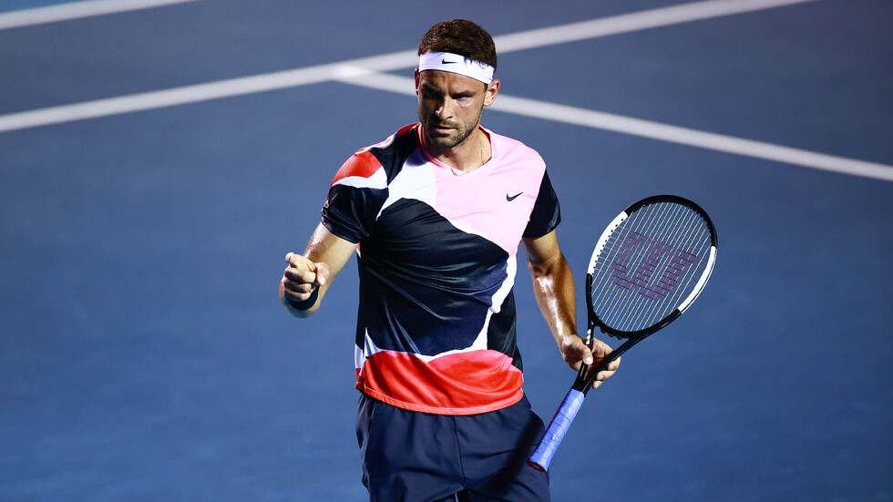 Григор Димитров ще играе в Белград и Задар през следващия месец