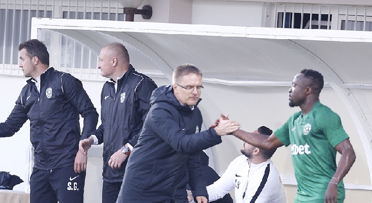 Дамбраускас: Мисля, че по време на лагера прогресирахме