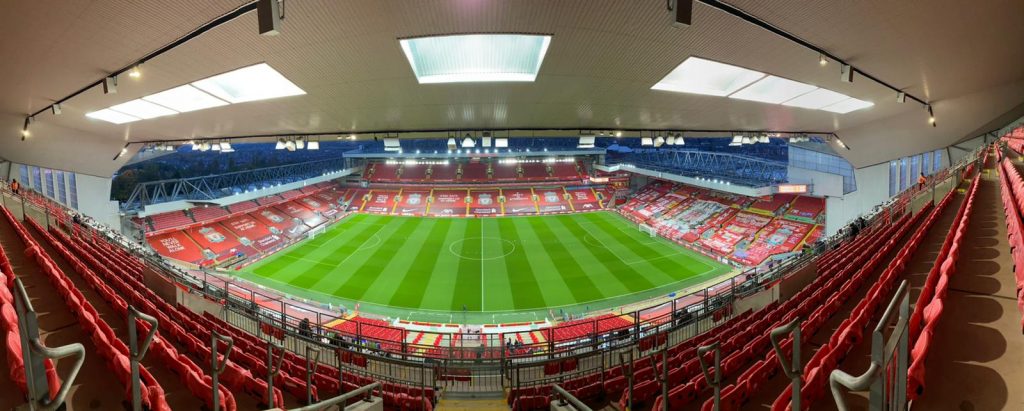“Анфийлд” може да стане третият най-голям стадион в Премиър Лийг