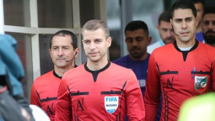 Наш международен рефер спира със съдийството width=