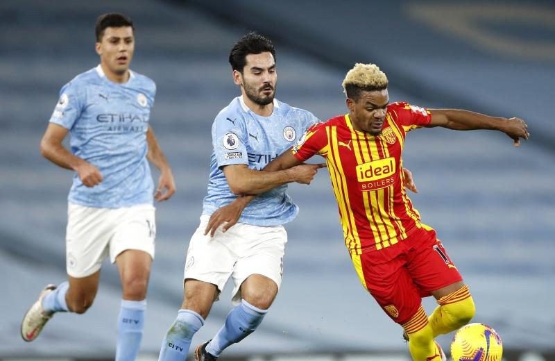 Ман Сити се провали срещу Уест Бромич