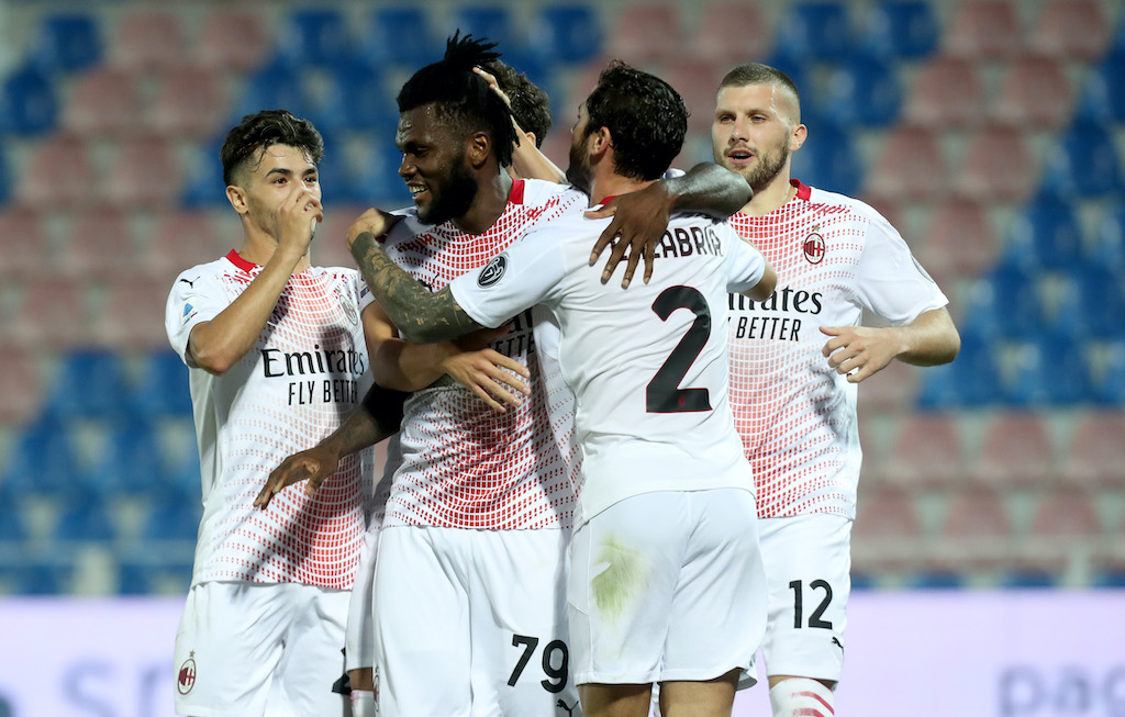 И без Ибрахимович, Милан продължи победния си старт в Серия А