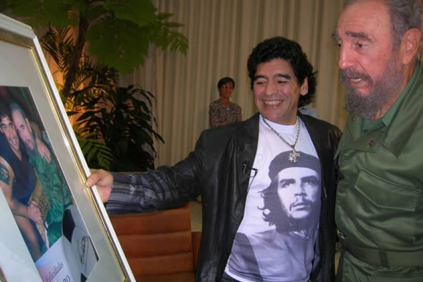 Фидел подарил къща на Дон Диего в Хавана