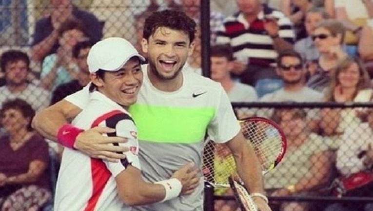 Григор и Нишикори се оттеглиха от двойките в Маями