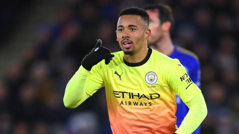 Златната резерва Жезус донесе успеха на Ман Сити срещу Лестър