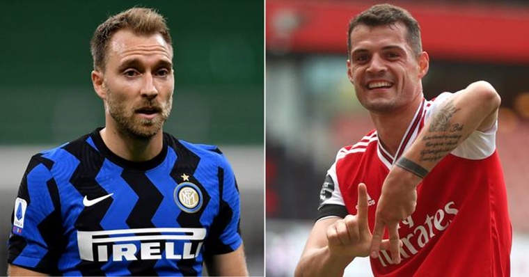 Интер предлага Ериксен на Арсенал, за да вземе Гранит Джака