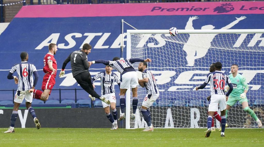 Ливърпул възкръсна под дъжда и пребори Уест Бром – топ 4 е близо