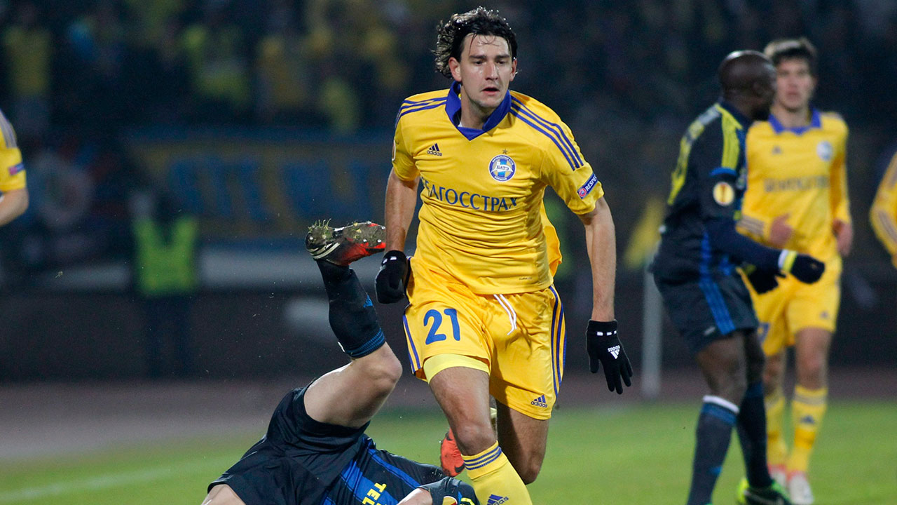 Капитанът на БАТЕ: Залогът в утрешния мач с ЦСКА е много голям width=