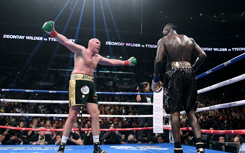 Уайлдър нагнети обстановката преди мача с Фюри