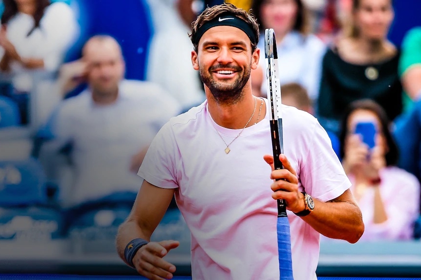 Григор Димитров не забрави да поздрави Роджър Федерер