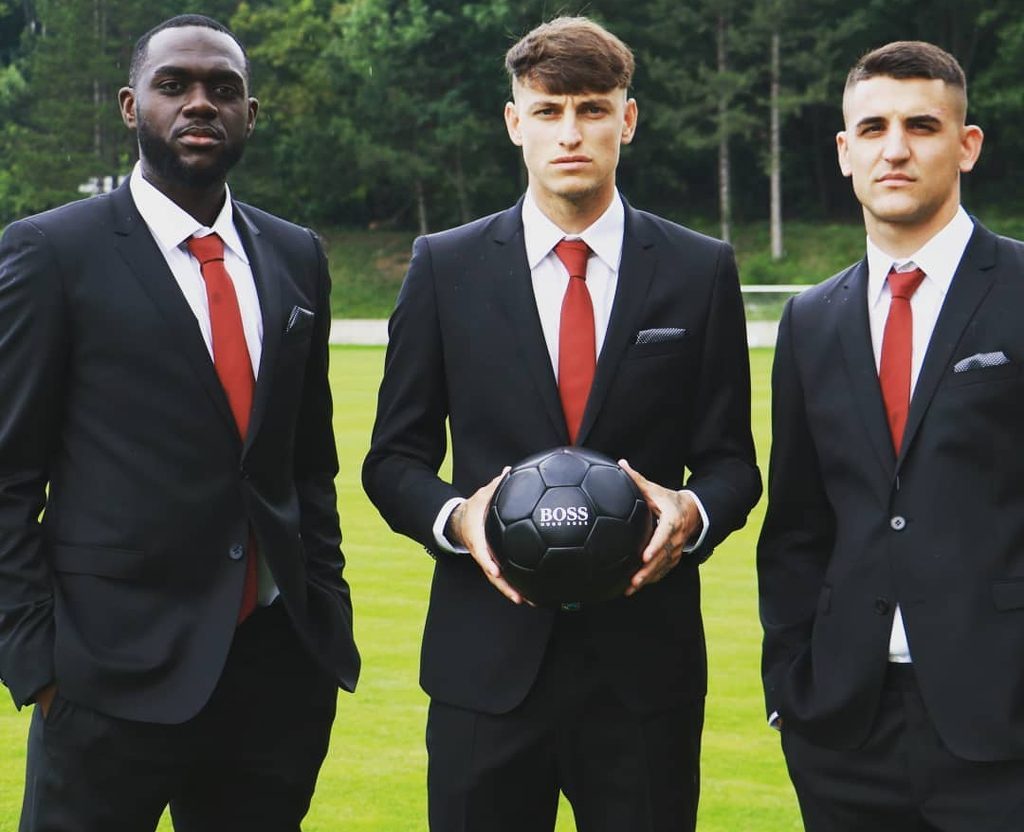 Играчи на ЦСКА София станаха манекени на Hugo Boss