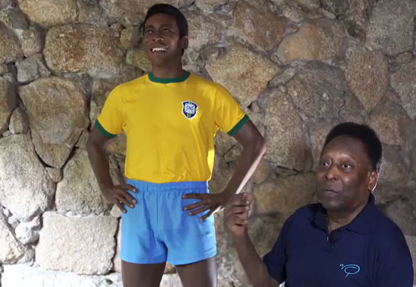 Изложиха в музей восъчна фигура на легендарния Пеле