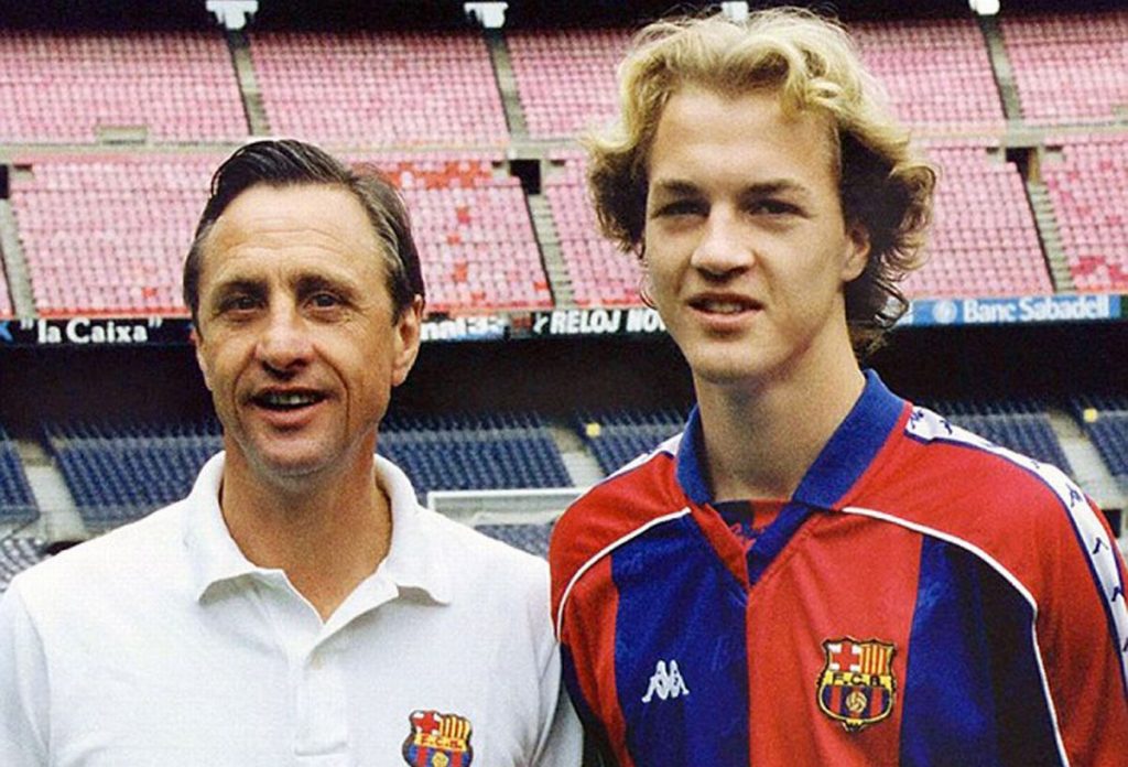 Барса отново приветства Кройф – Жорди Кройф!