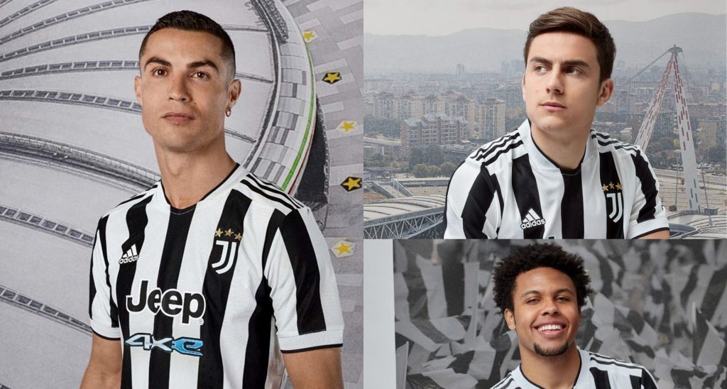 Ювентус показа новите екипи за следващия сезон