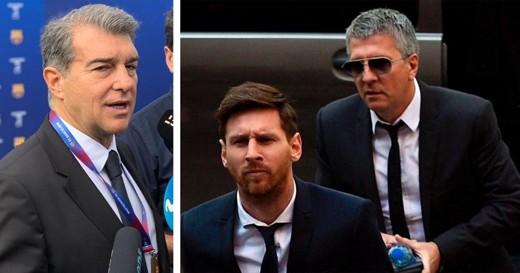 Лапорта ще се срещне с бащата на Меси през следващата седмица