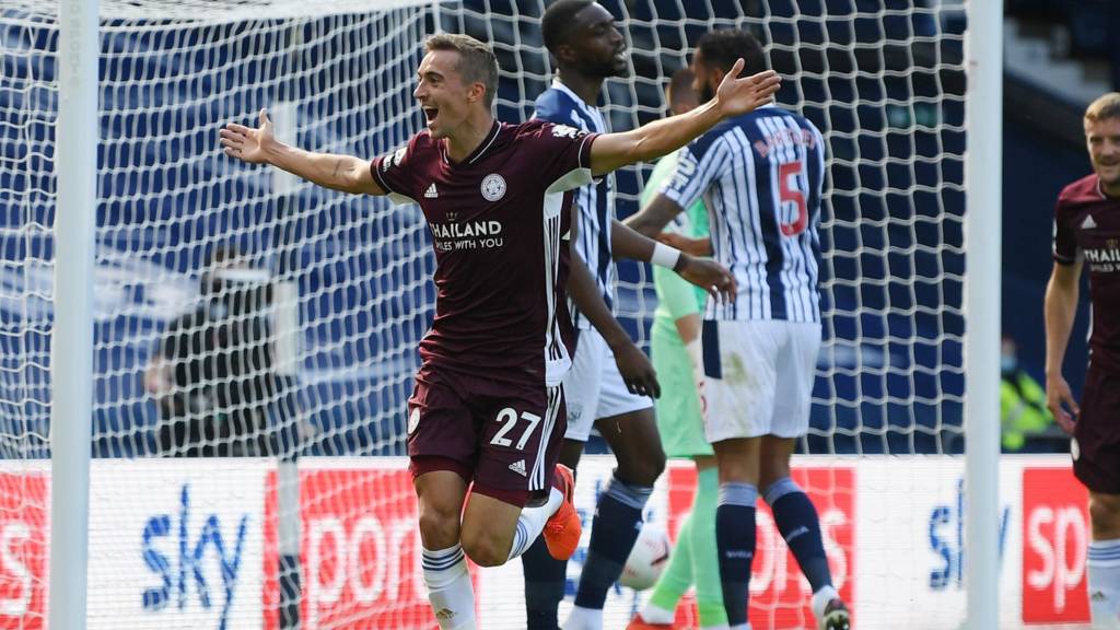 Лестър разби новака Уест Бромич и го запозна с реалността